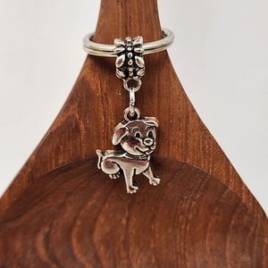 Puppy Dog Keychain Keyring
